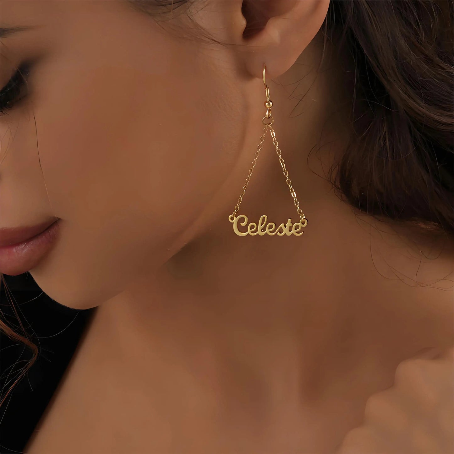 Hanging Name Earrings