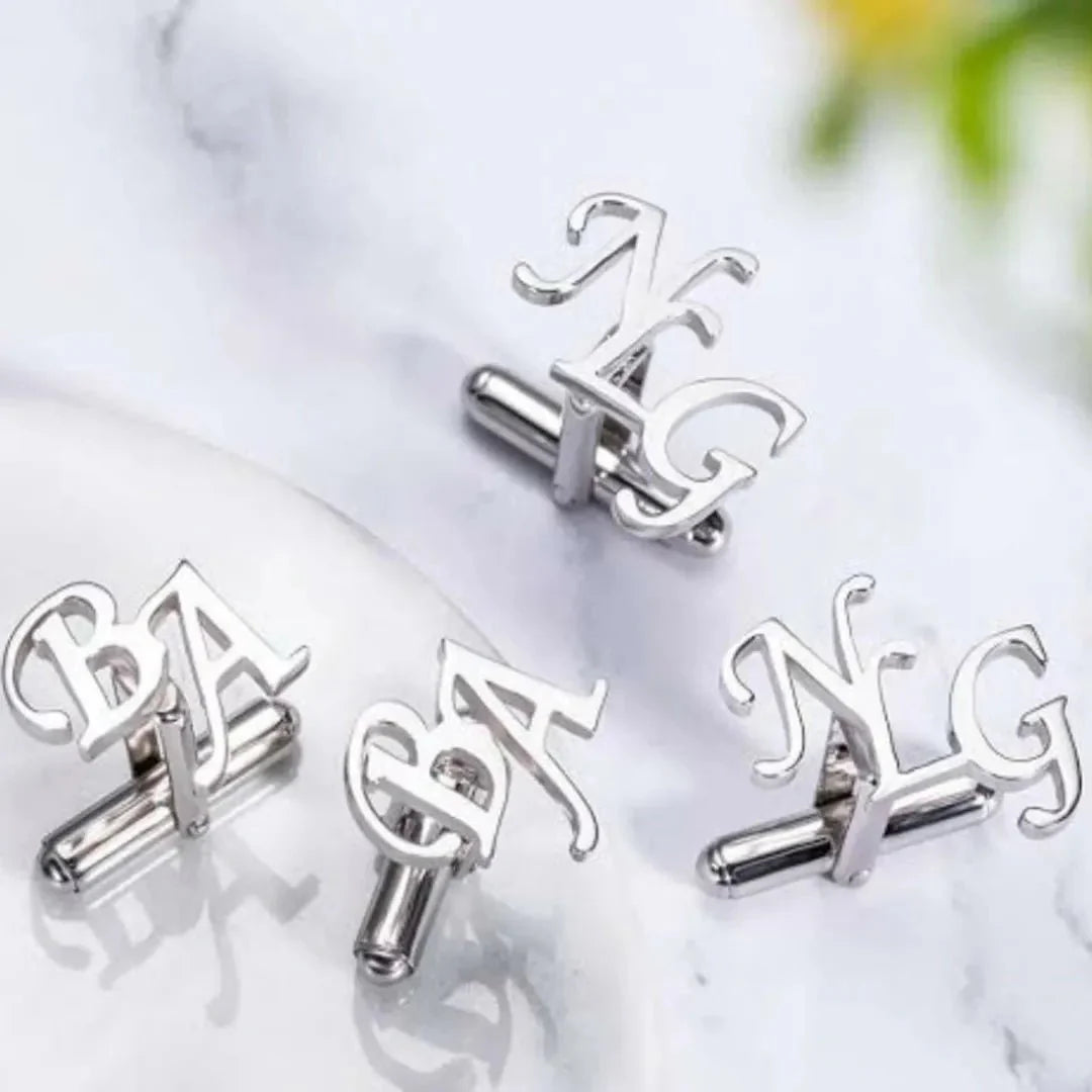 Customize Letter Cufflinks