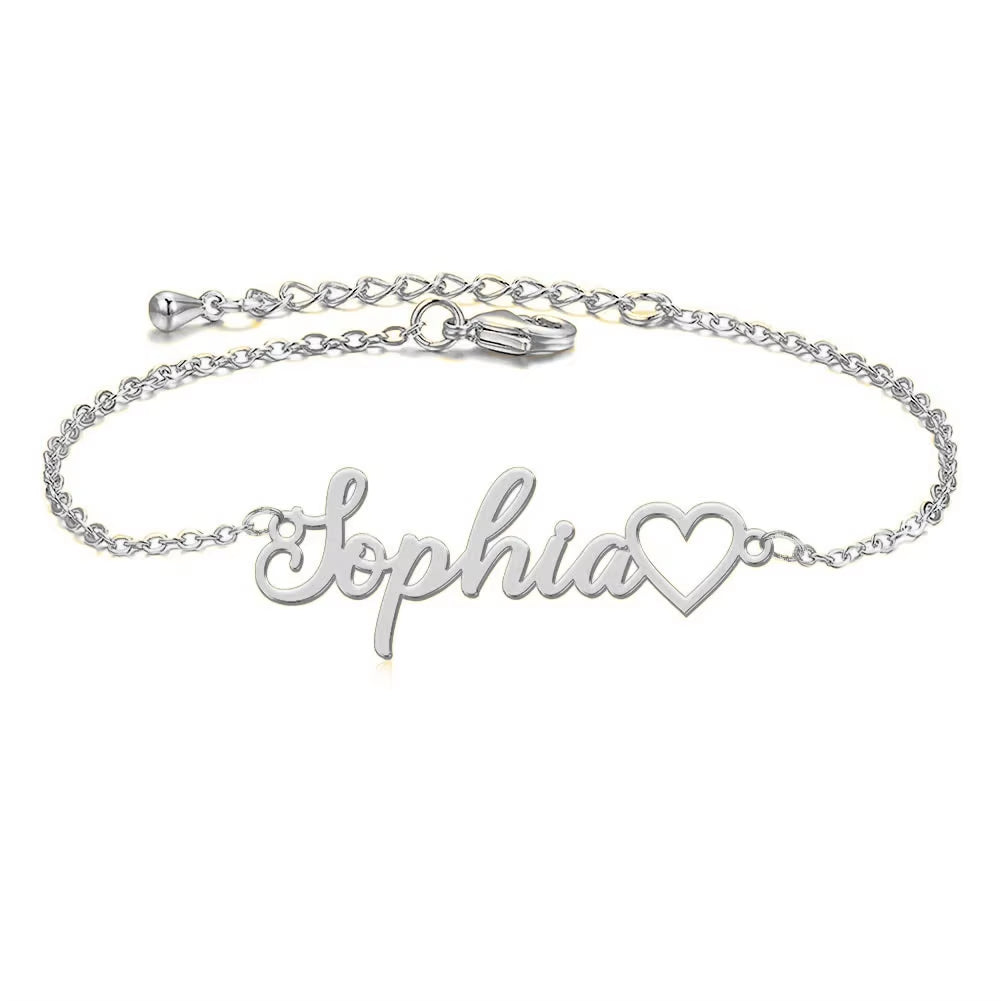 Custom Name Ankle Bracelet