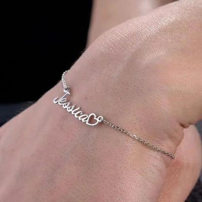 Custom Name Ankle Bracelet