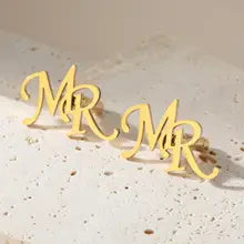 Customize Letter Cufflinks
