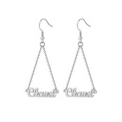 Hanging Name Earrings