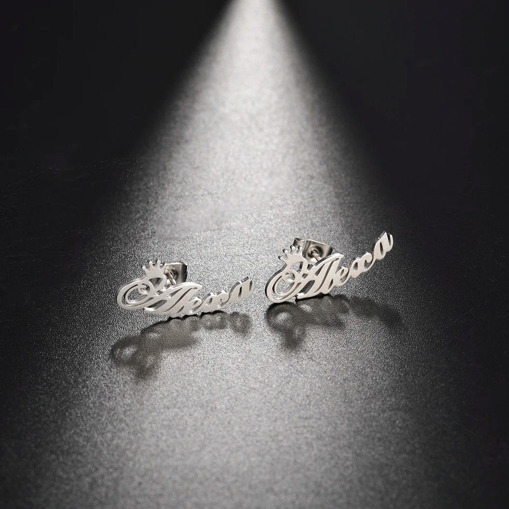 Handmade Name Earrings – Stylish Personalized Jewelry