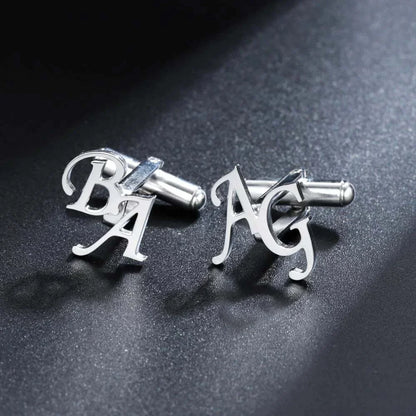 Customize Letter Cufflinks