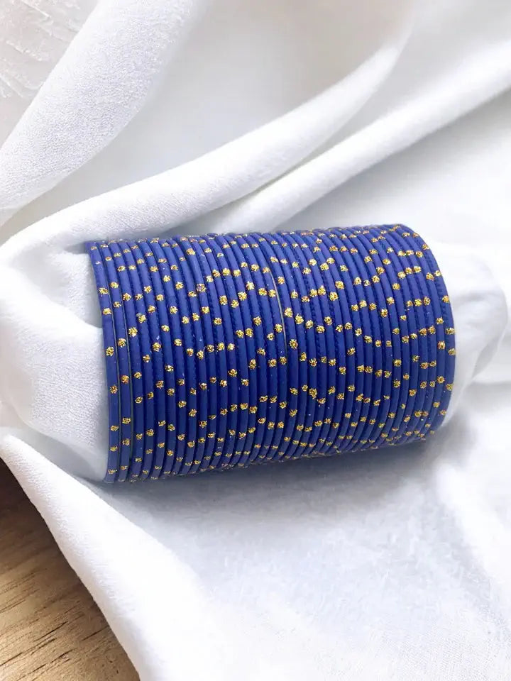 Metal Dot Bangles(Per Dozen)