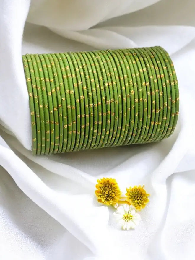 Metal Dot Bangles(Per Dozen)