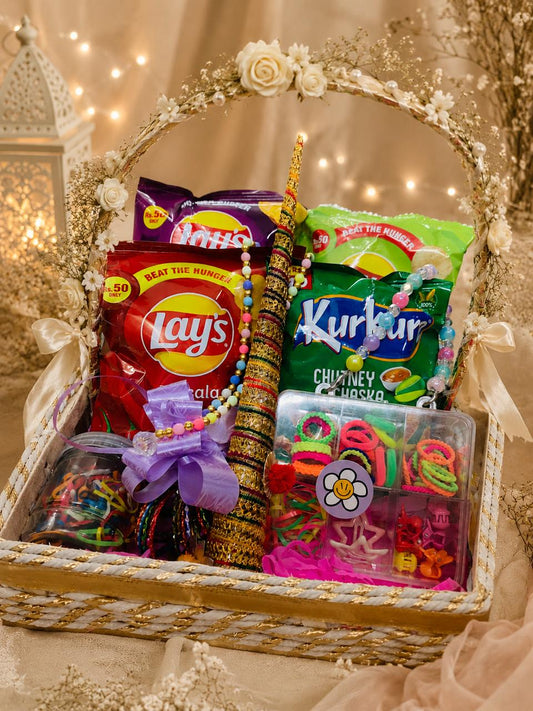 Eid Surprise Gift Basket – Handmade Luxury Box of Joy