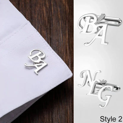 Customize Letter Cufflinks