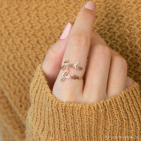 Customized Name Jewelry – Personalized Ring, Bracelet & Necklace Pakistan