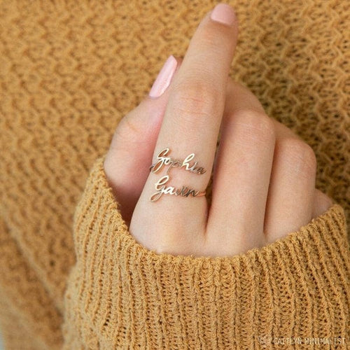 Customized Name Jewelry – Personalized Ring, Bracelet & Necklace Pakistan