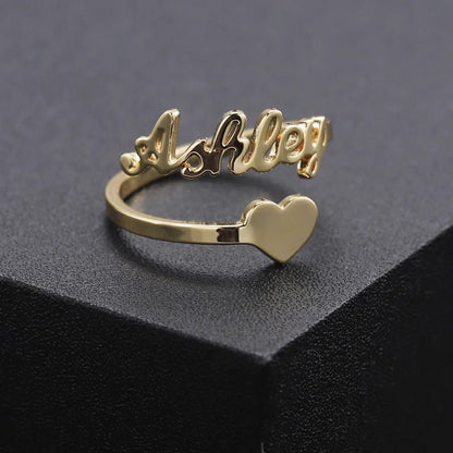 Customize Name Ring