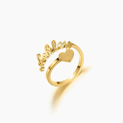 Customize Name Ring