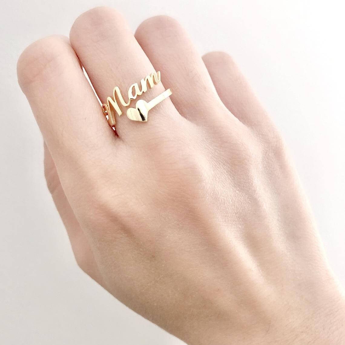 Customize Name Ring