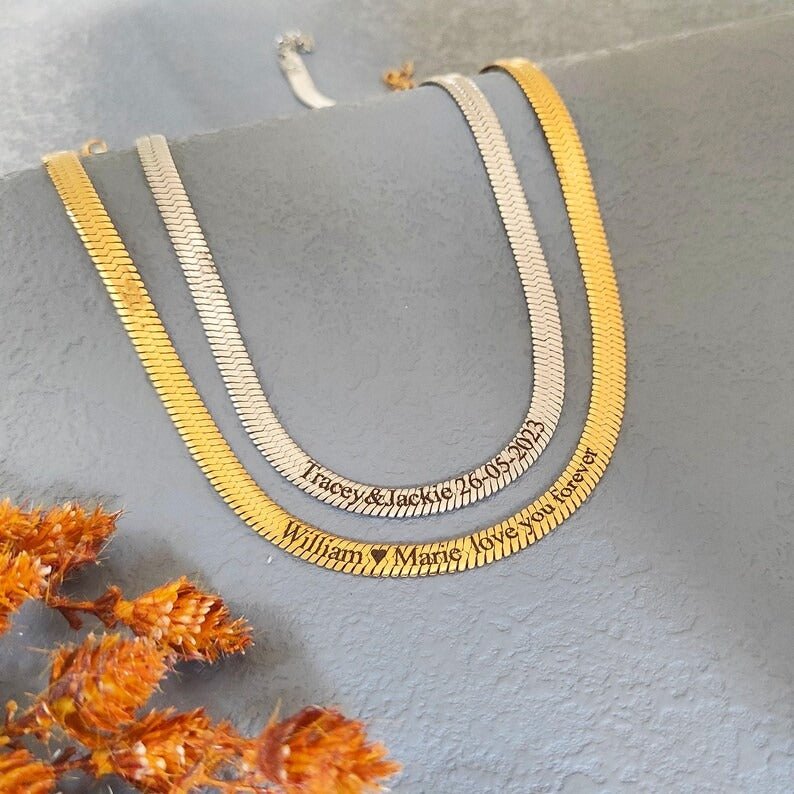 Customize Name Snake Chain