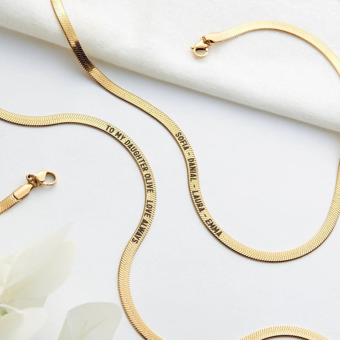 Customize Name Snake Chain