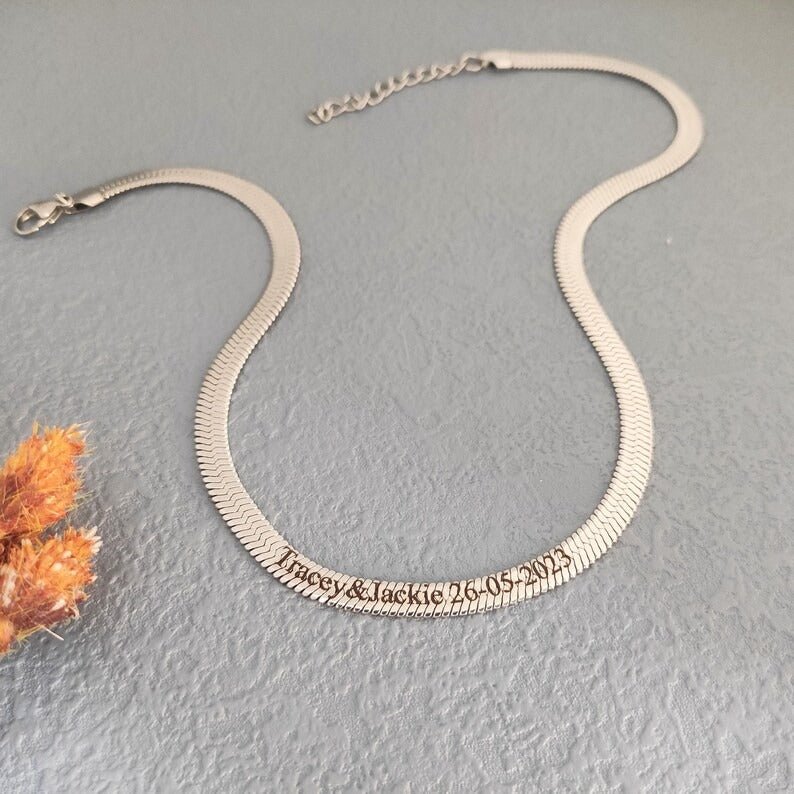 Customize Name Snake Chain