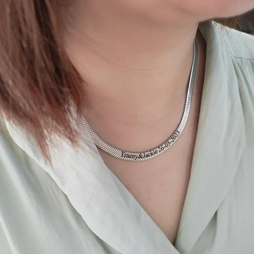 Customize Name Snake Chain