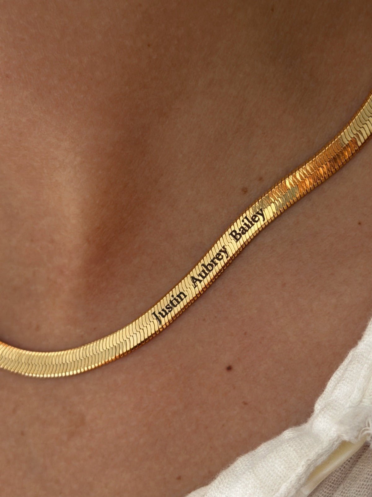 Customize Name Snake Chain
