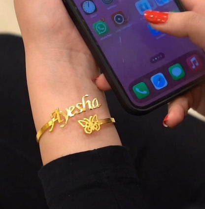 Customized Name Bangle