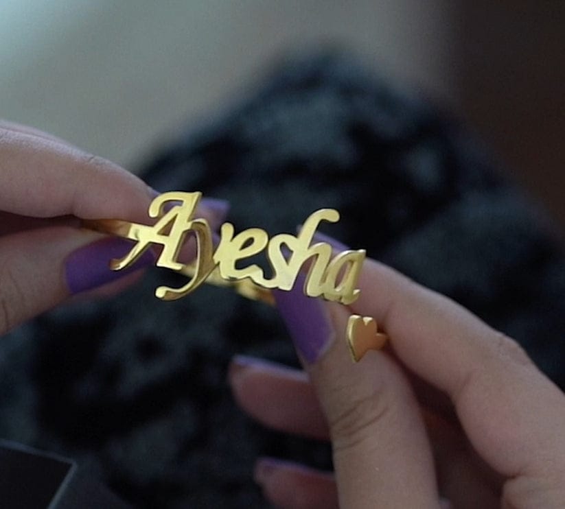 Customized Name Bangle