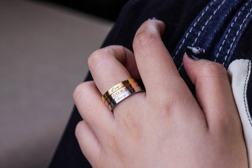 Customized Name Ring