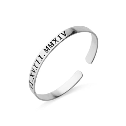 Engraved Cuff Bracelets