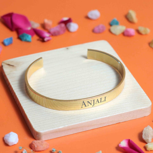 Engraved Cuff Bracelets