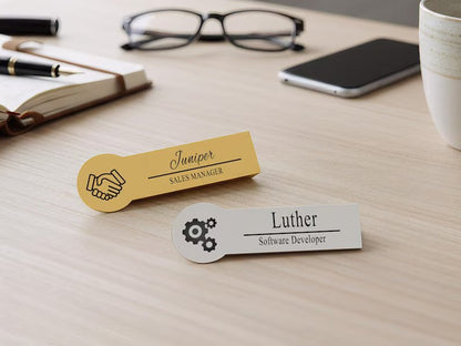 Custom Engraved Name Tag
