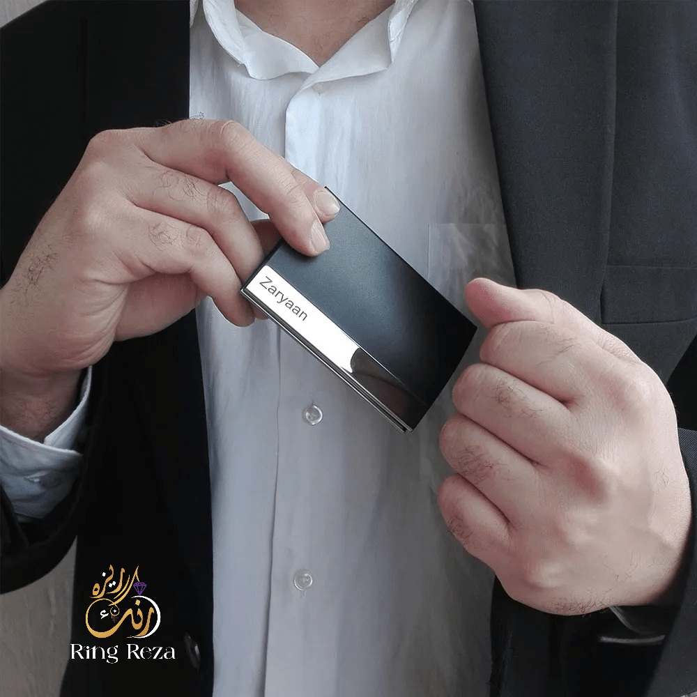 Luxury Leather Visiting Card Holder