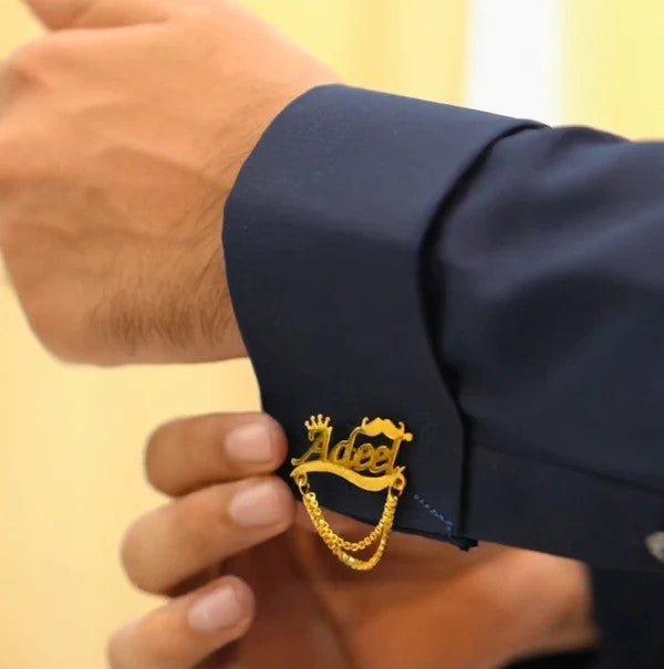 Name Cufflinks Customized Personalized