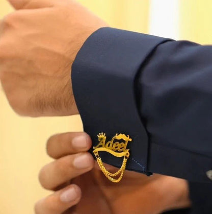 Name Cufflinks Customized Personalized