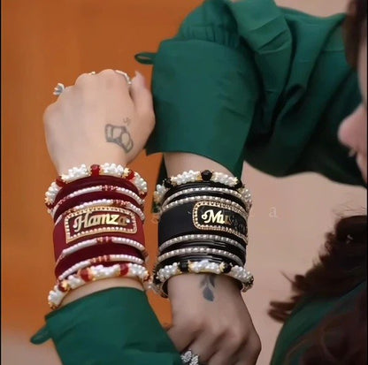 Personalized Name Bangles (Chorian) – Custom