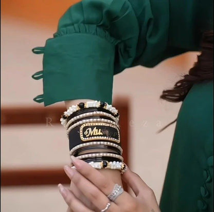 Personalized Name Bangles (Chorian) – Custom