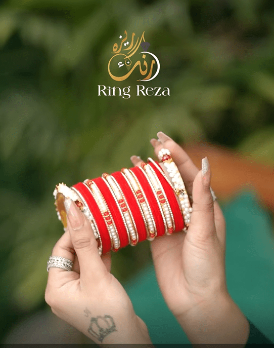 Premium Mukhmali Bangle Set – Elegant Chooriyan