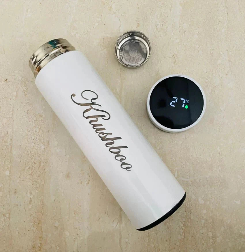 Smart Temp Display Insulated Thermos Bottle