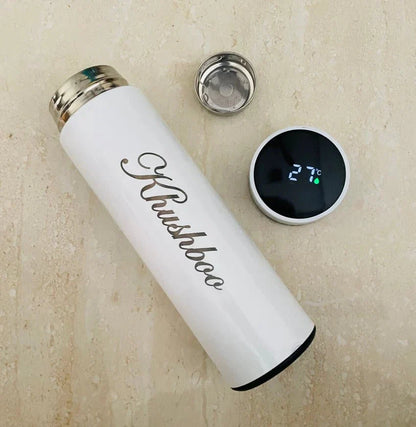 Smart Temp Display Insulated Thermos Bottle