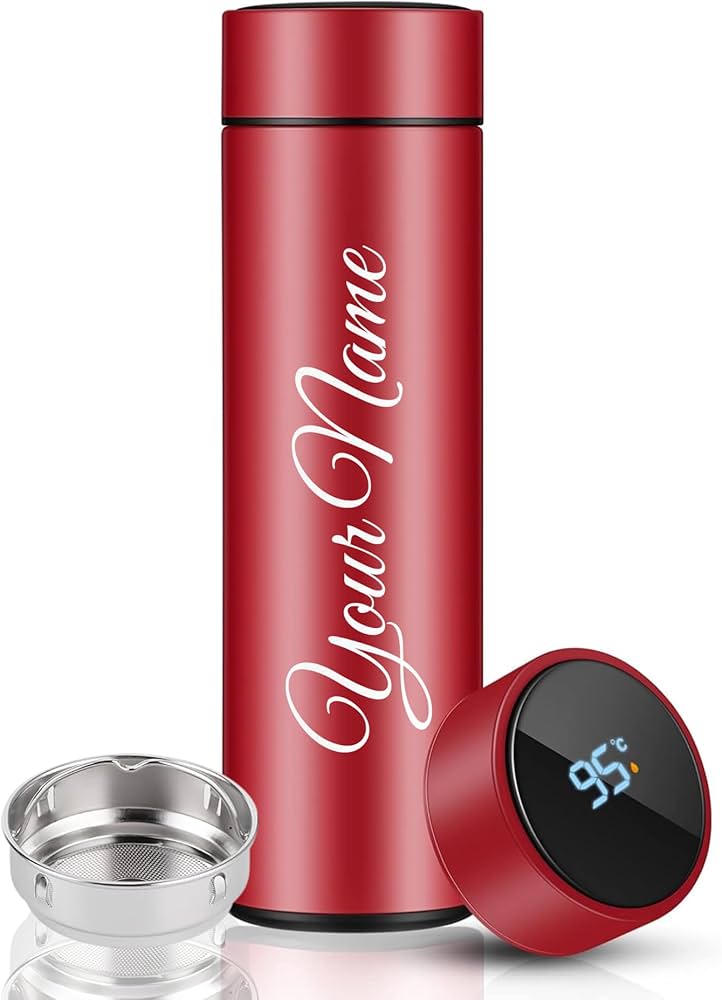 Smart Temp Display Insulated Thermos Bottle