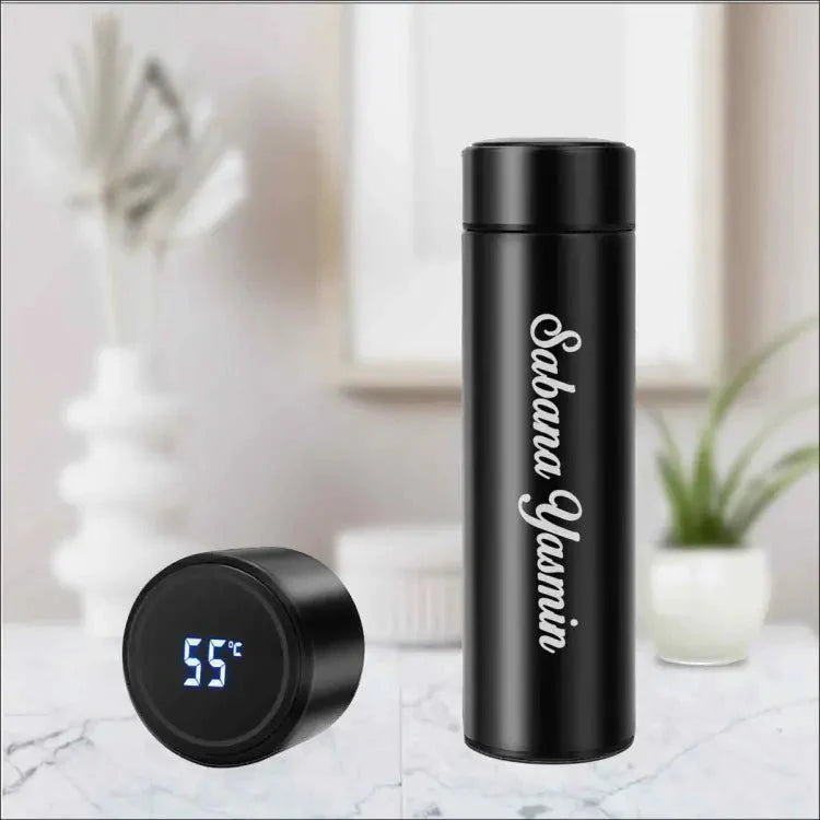 Smart Temp Display Insulated Thermos Bottle