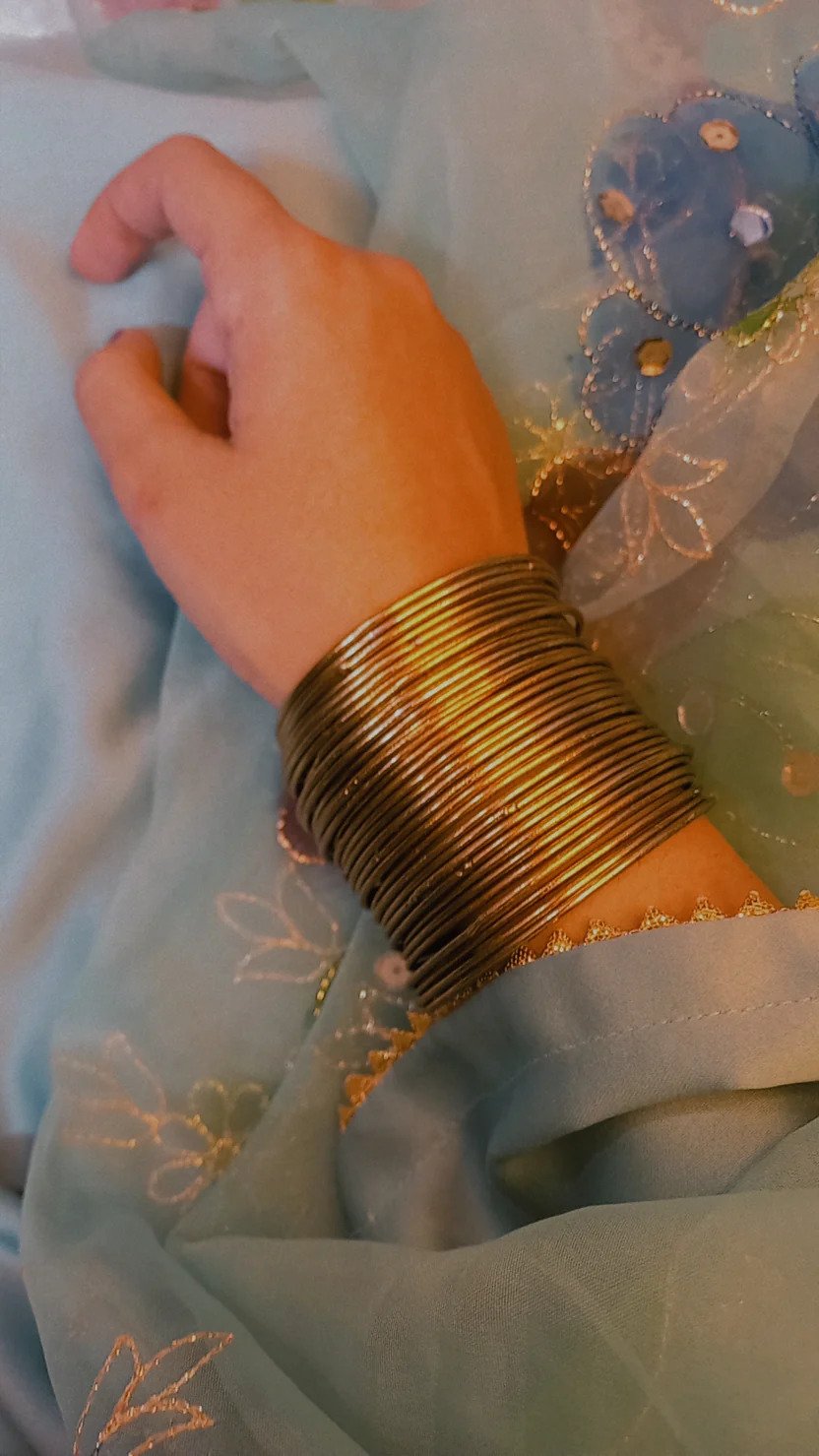 Plain stainless steel bangles