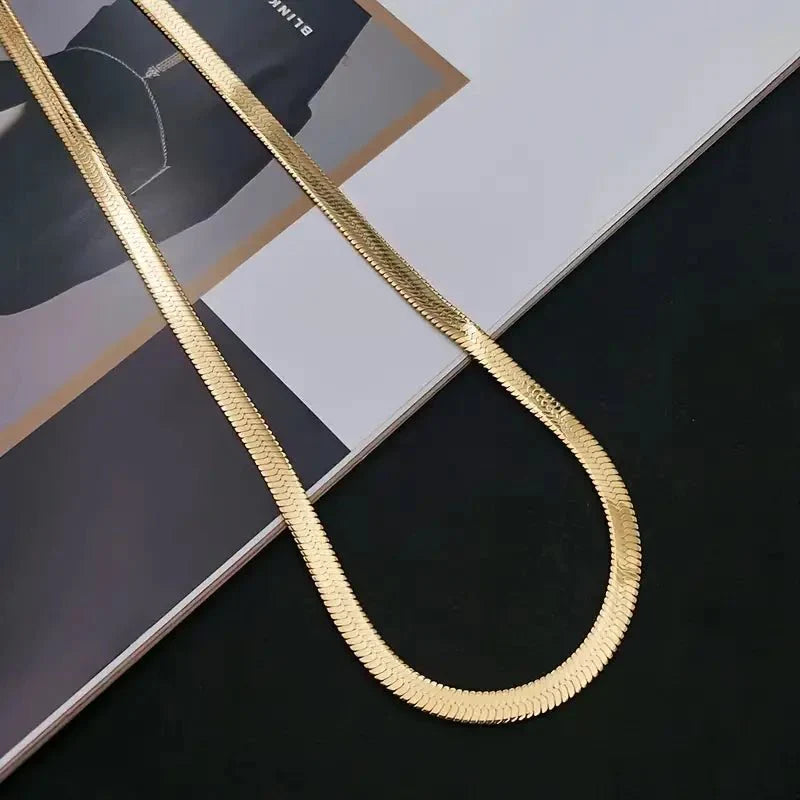 Stainless Steel SnakeChain Trendy Jewelry For Men, Women