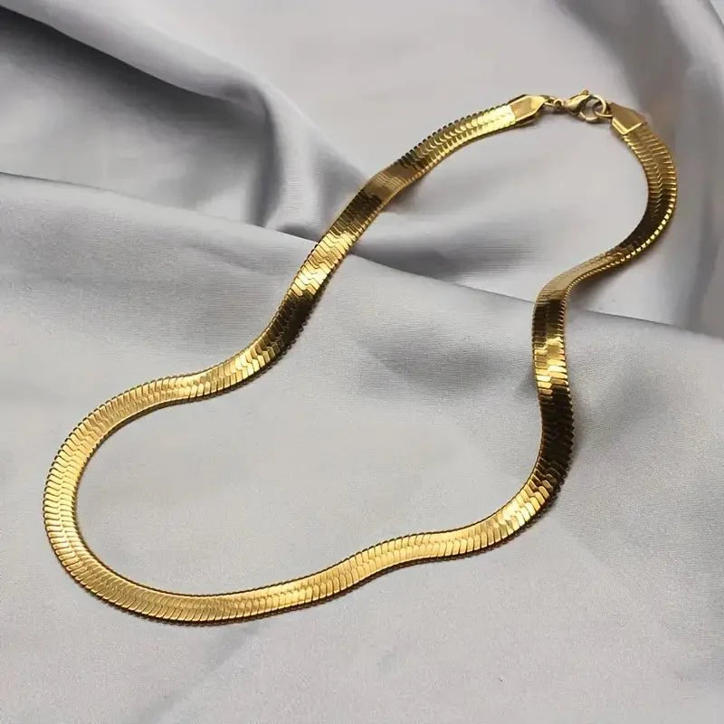 Stainless Steel SnakeChain Trendy Jewelry For Men, Women