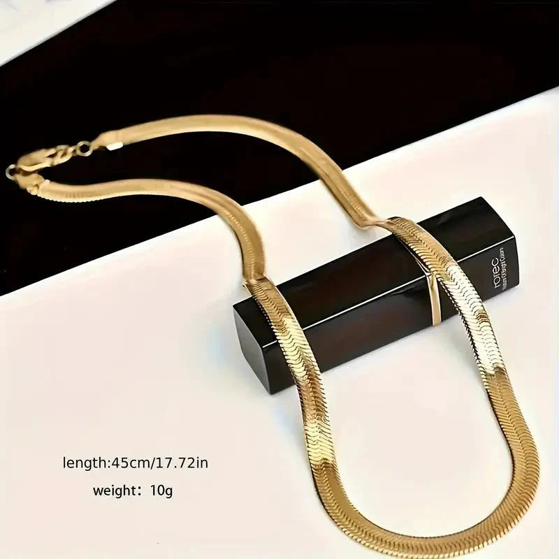 Stainless Steel SnakeChain Trendy Jewelry For Men, Women