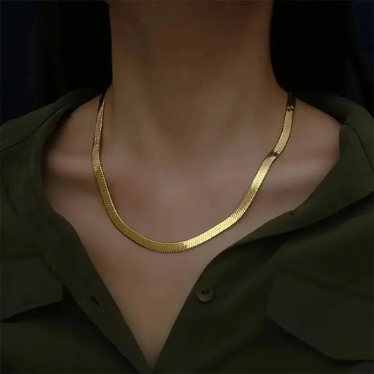 Stainless Steel SnakeChain Trendy Jewelry For Men, Women