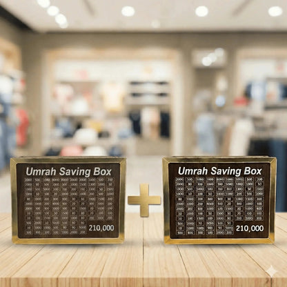 Umrah Fund Saving Box - Your Step Towards Makkah