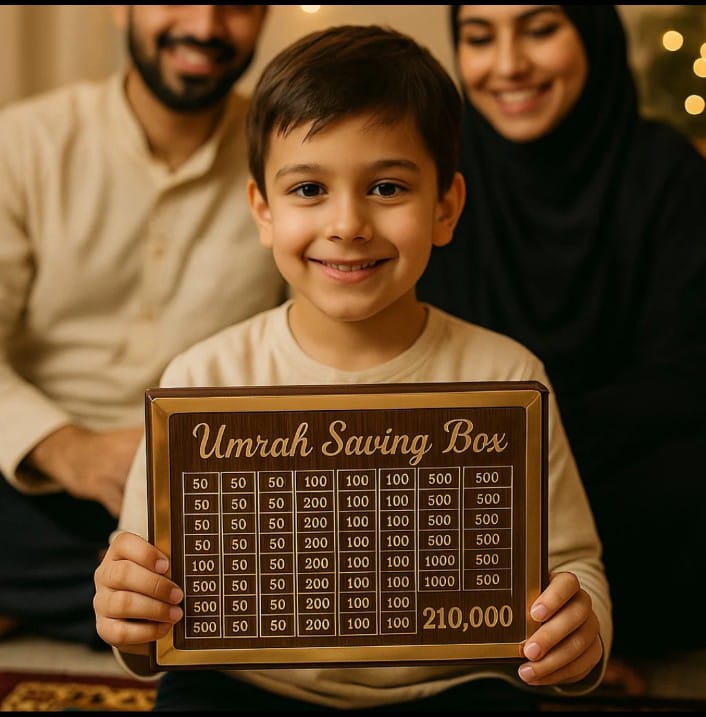 Umrah Fund Saving Box - Your Step Towards Makkah