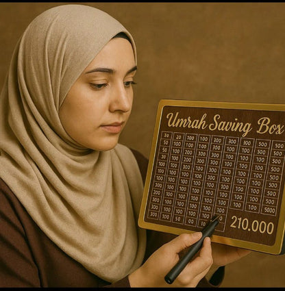 Umrah Fund Saving Box - Your Step Towards Makkah