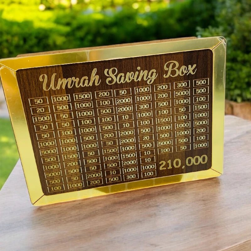 Umrah Fund Saving Box - Your Step Towards Makkah