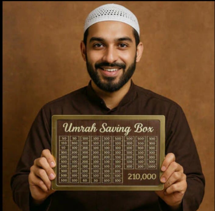 Umrah Fund Saving Box - Your Step Towards Makkah