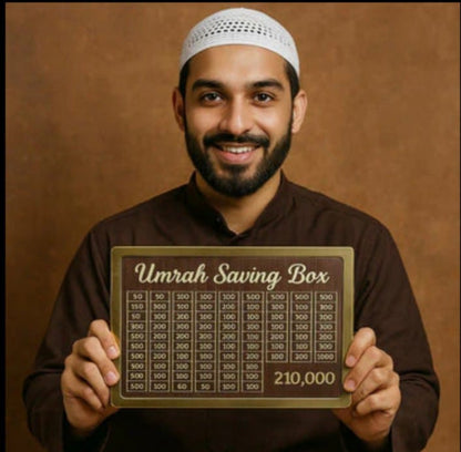 Umrah Fund Saving Box - Your Step Towards Makkah